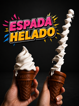 Espada helado juguete fidget plegable