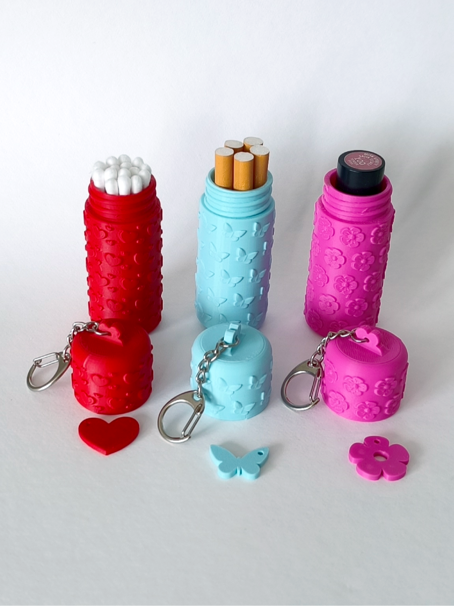 Funda para labial, bálsamo o hisopos